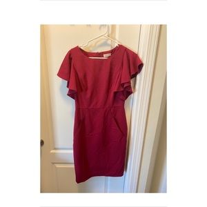 Burgundy Calvin Klein Dress